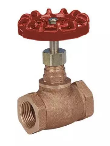 Вентиль муфтовый Tecofi с корпусом из бронзы и латунным клапаном PTFE DN 2